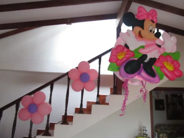 Decoración de Minnie Mouse rosa - Imagui