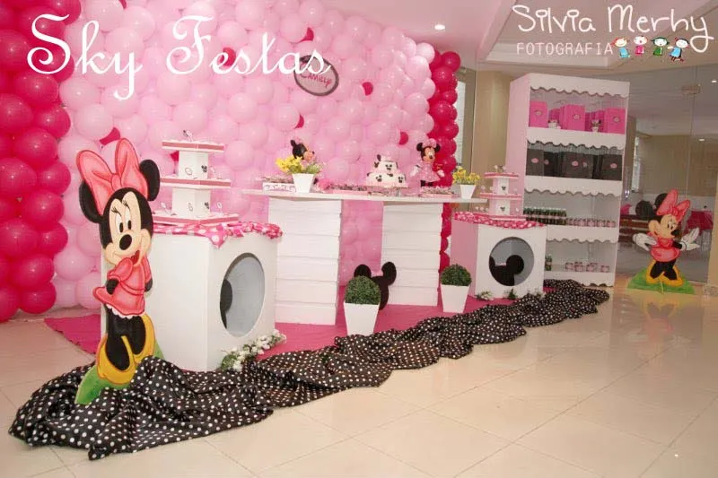 Decoración de Minnie Mouse rosa - Imagui