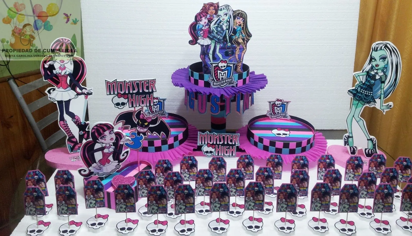 Decoracion Monster High