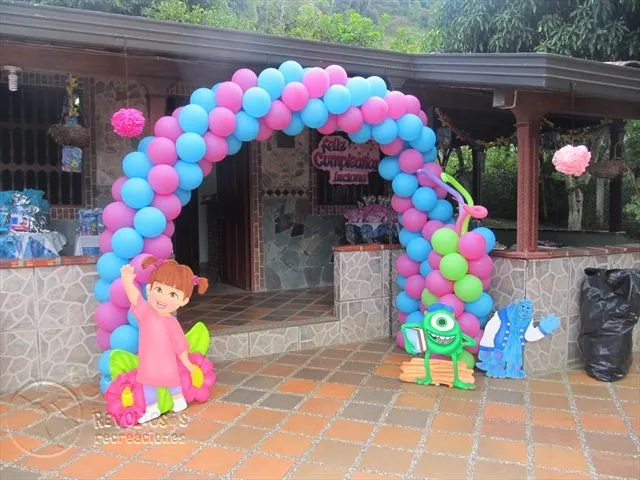 DECORACION MONSTER INC - UNIVERSITY MEDELLIN | Decoracion fiestas ...