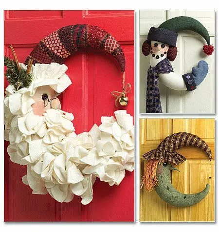 Decoracion Navideña para la puerta | Navidad | Pinterest