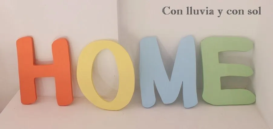 Decoración nupcial e infantil personalizada y letras decorativas ...