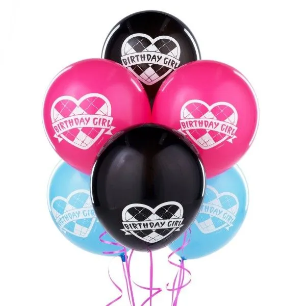 Decoraciónes con globos monster high - Imagui