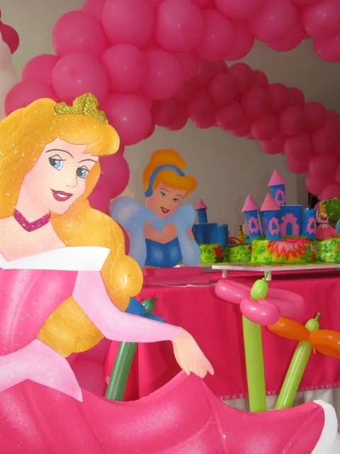 DECORACION PRINCESA DISNEY AURORA LA BELLA DURMIENTE FIESTAS ...