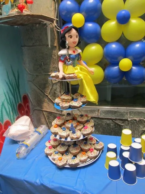 DECORACION PRINCESA DISNEY BLANCA NIEVES FIESTAS INFANTILES ...