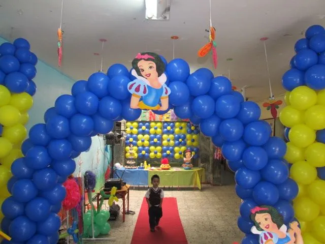 DECORACION PRINCESA DISNEY BLANCA NIEVES FIESTAS INFANTILES ...