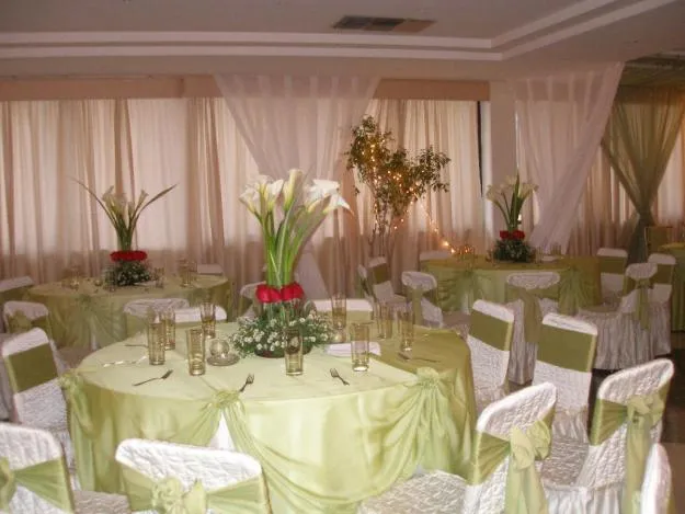 Decoración de salon de bodas - Imagui