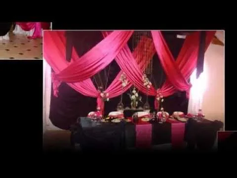 DECORACION DE SALONES - YouTube