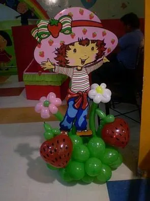 Decoración strawberry shortcake - Imagui