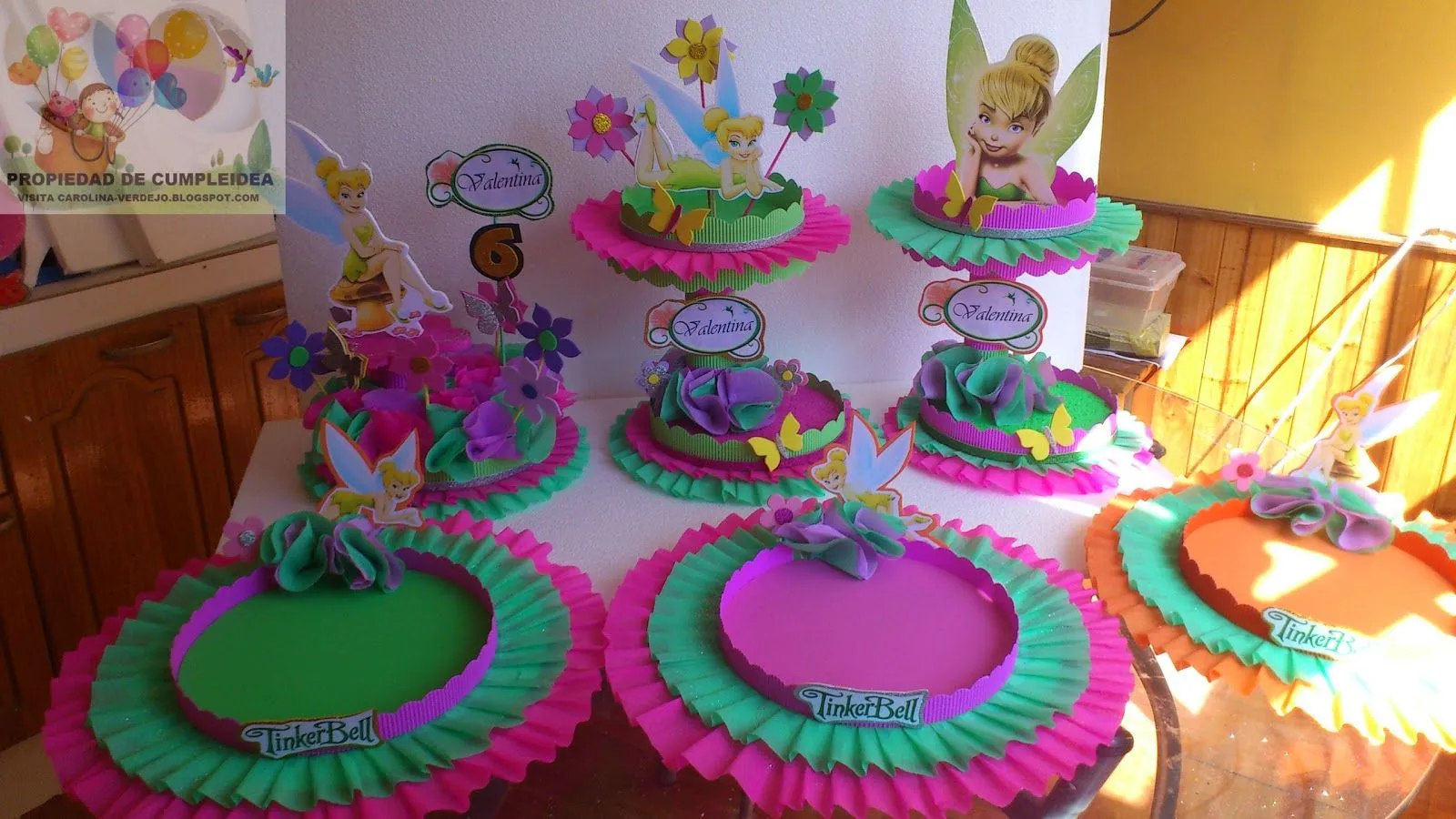 Decoracion Tinkerbell Fiestas Infantiles