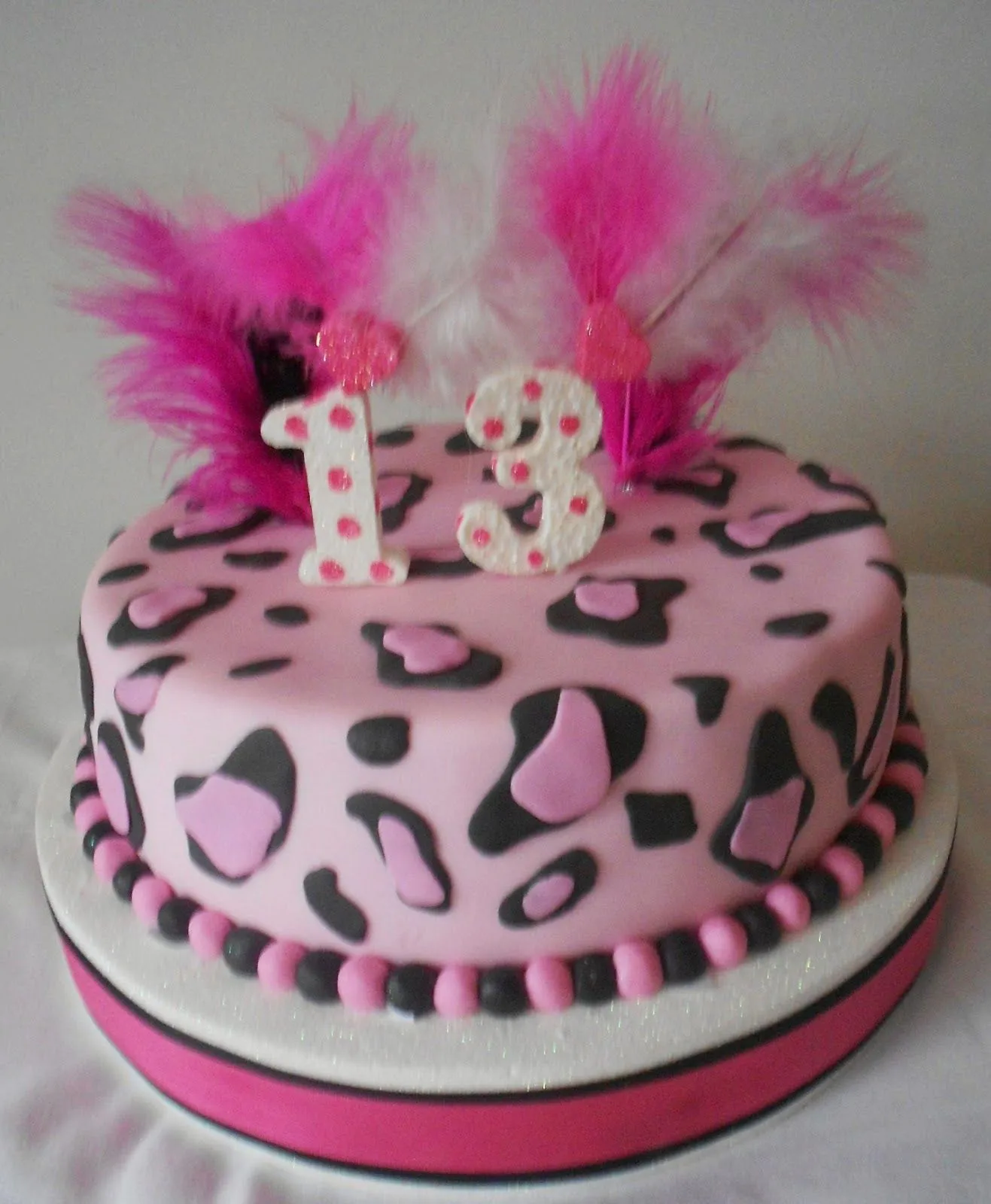 Decoración tortas animal print - Imagui