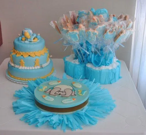 Decoración de pasteles para baby shower - Imagui