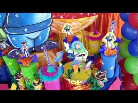 Decoracion de toy story en MUNDIAVENTURA - YouTube