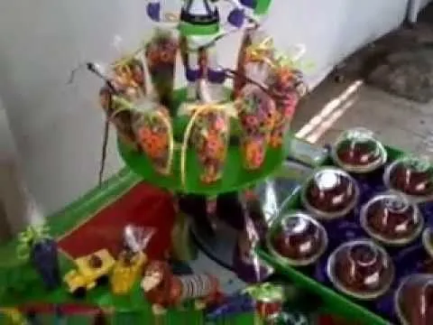 Decoracion toy story,fiesta vicente - YouTube