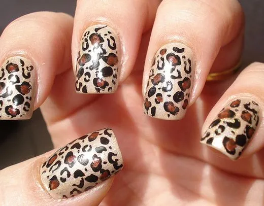 Decoracion Animal Print Unas