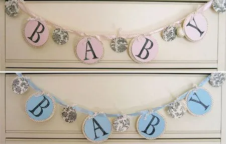 Banner para babyshower - Imagui