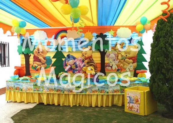 decoracion winnie pooh bebe momentos magicos 4 | Organizació… | Flickr