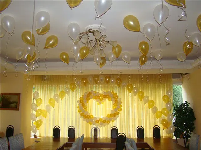 Decoración de matrimonios en globos - Imagui