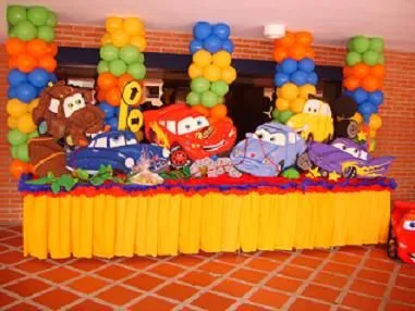 Decoraciónes de cumpleaños de cars - Imagui