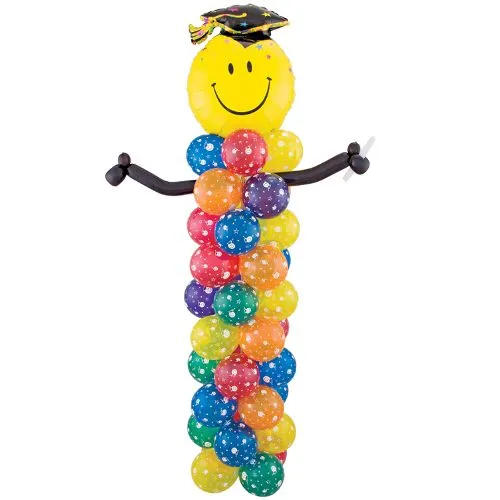 Muñeco con globo para graduación - Imagui