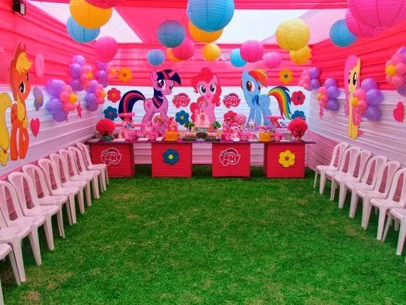 Decoraciónes de fiesta de pony - Imagui