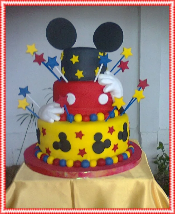 decoraciones para fiestas infantiles de mickey - Buscar con Google ...