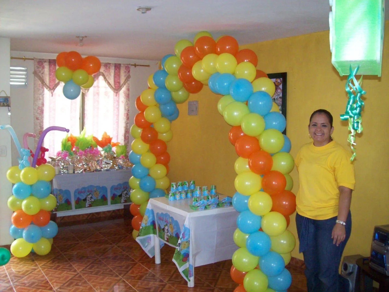 Decoraciones Para Fiestas Infantiles Ninas Princesas Real Madrid ...