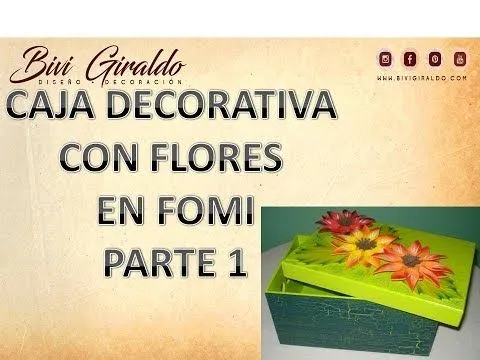 Decoraciónes de flores con foami - Imagui