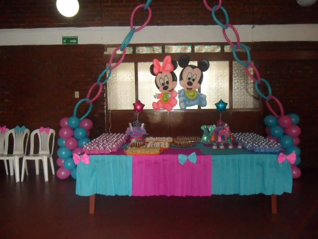 DECORACIONES CON GLOBOS PARA BABY SHOWER Y FIESTAS INFANTILES ...