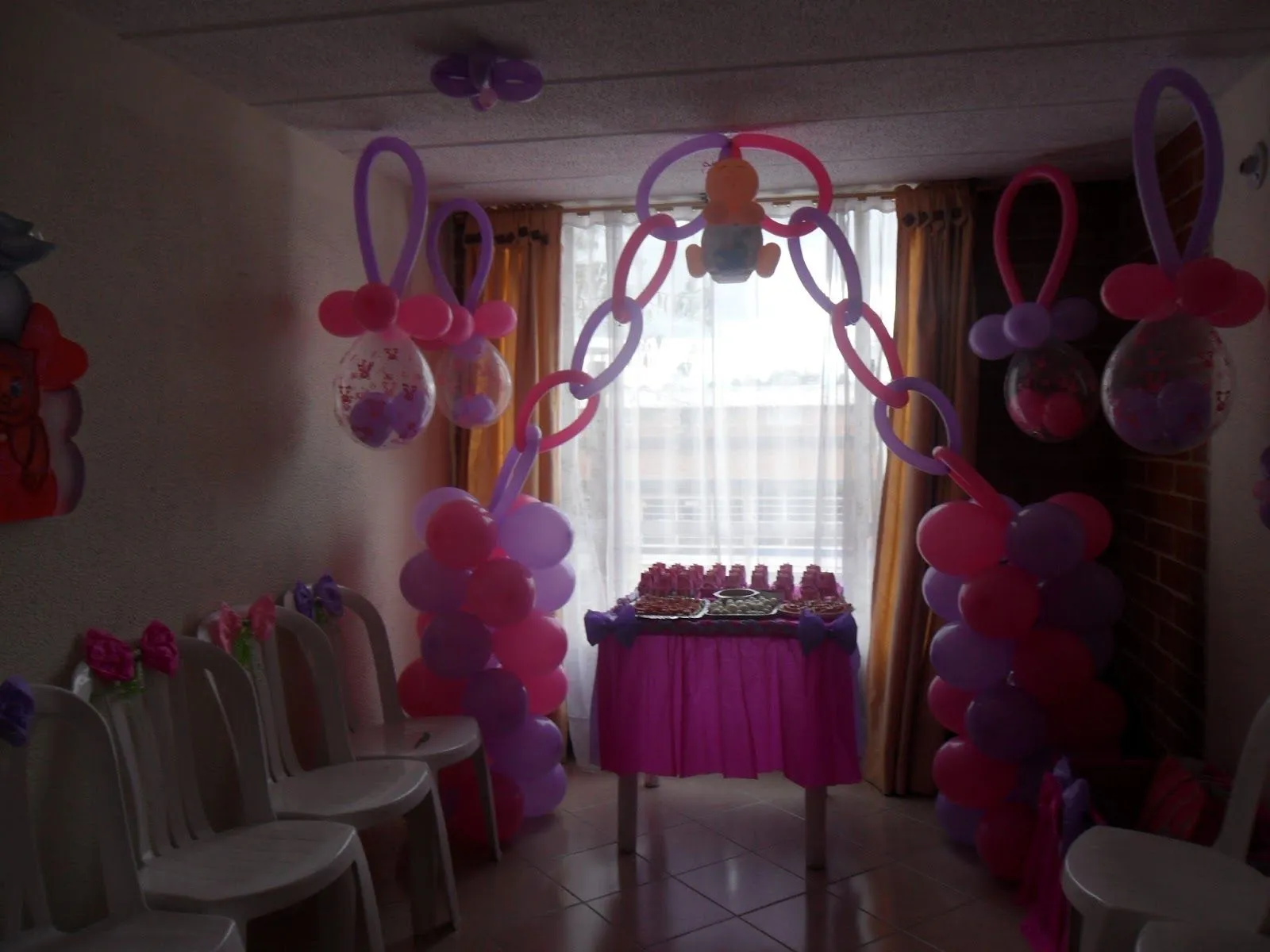 Decoración globos para baby shower para niño - Imagui