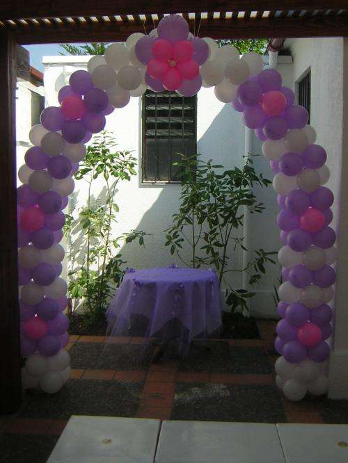 Decoraciones con globos fiestas 15 años, bautizos en Región ...