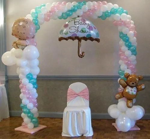 DECORACIONES CON GLOBOS PARA FIESTAS INFANTILES, BODAS, XV AÑOS ...