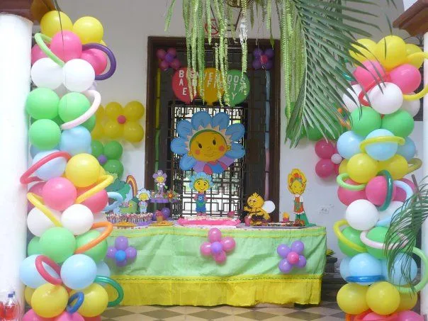 Decoraciones con Globos: "Mesas Decoradas"