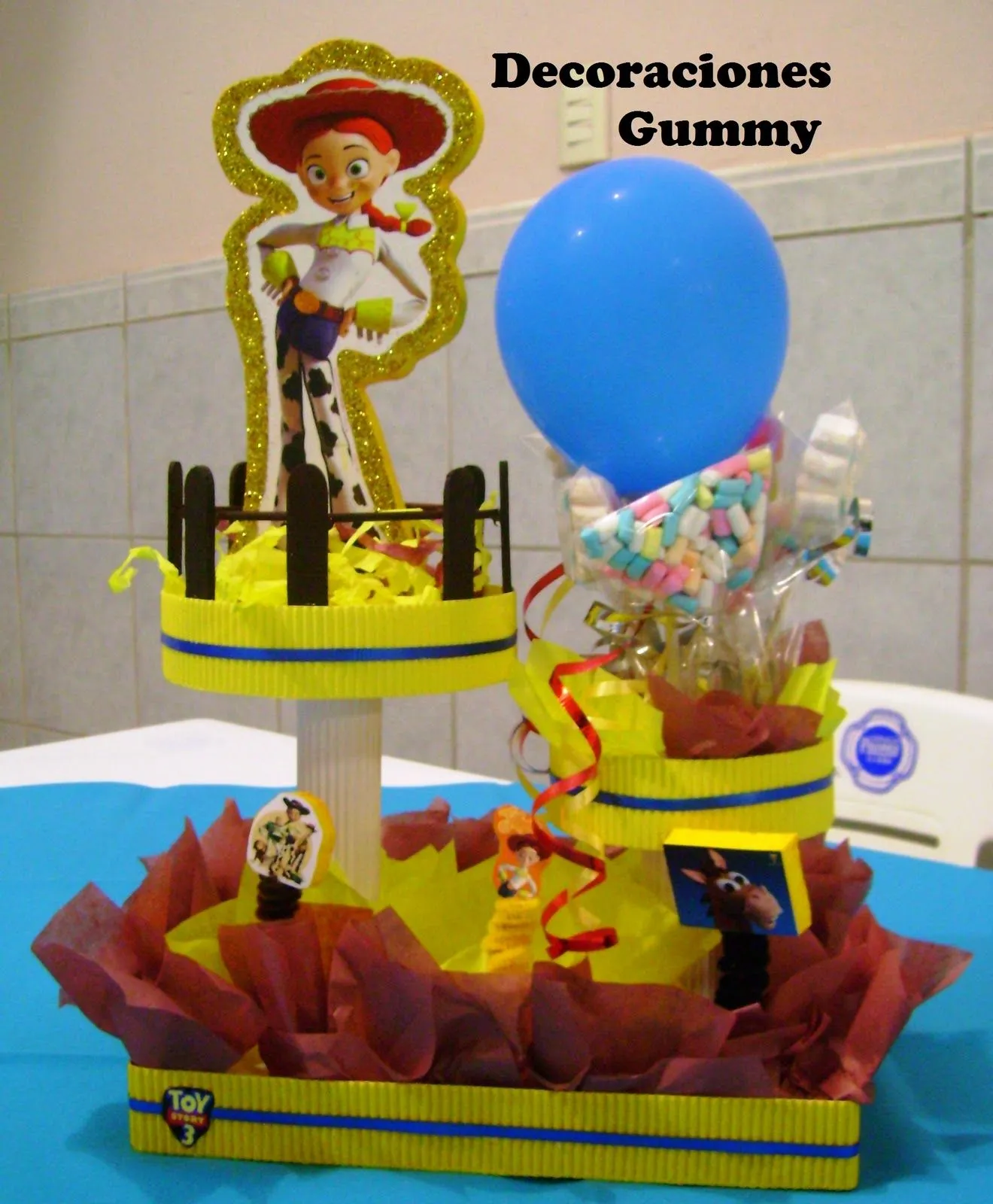 Decoraciones Gummy: Toy Story