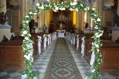 decoraciones de iglesias para las bodas | WEDDINGS | Pinterest