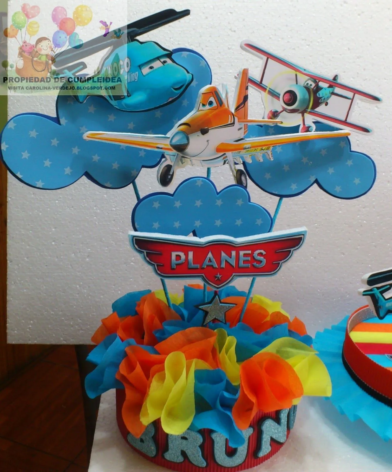 DECORACIONES INFANTILES: AVIONES "PLANES " DISNEY