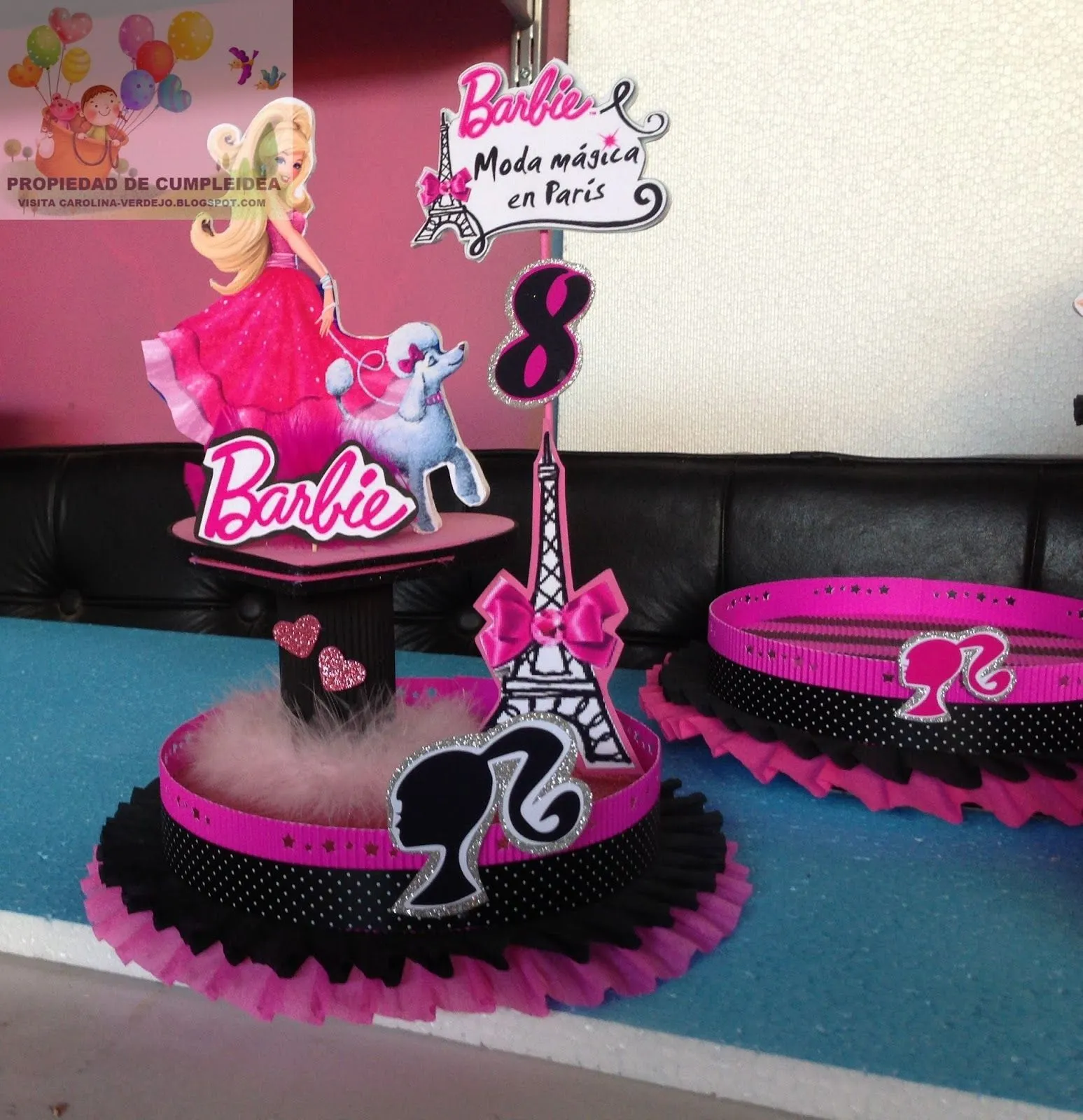 DECORACIONES INFANTILES: barbie