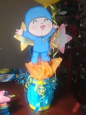 Decoraciones Infantiles: bellos centros de mesa infantiles