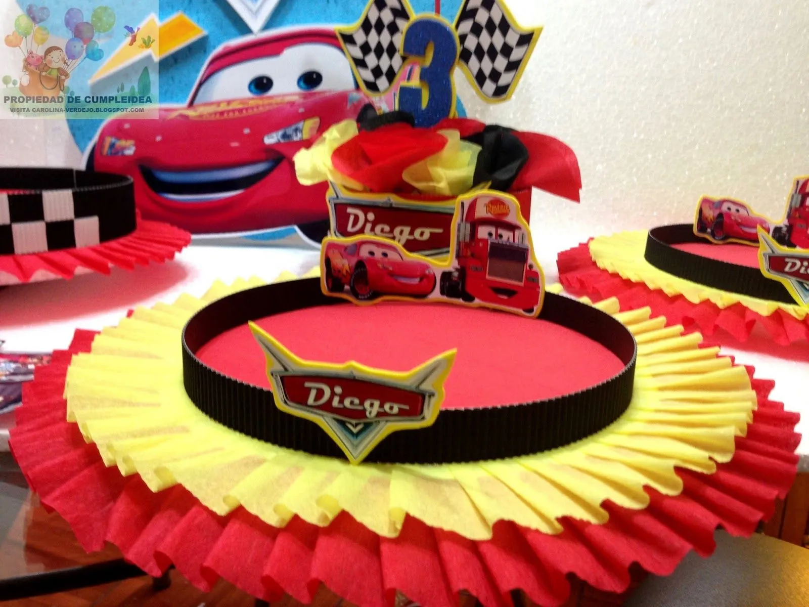 DECORACIONES INFANTILES: CARS