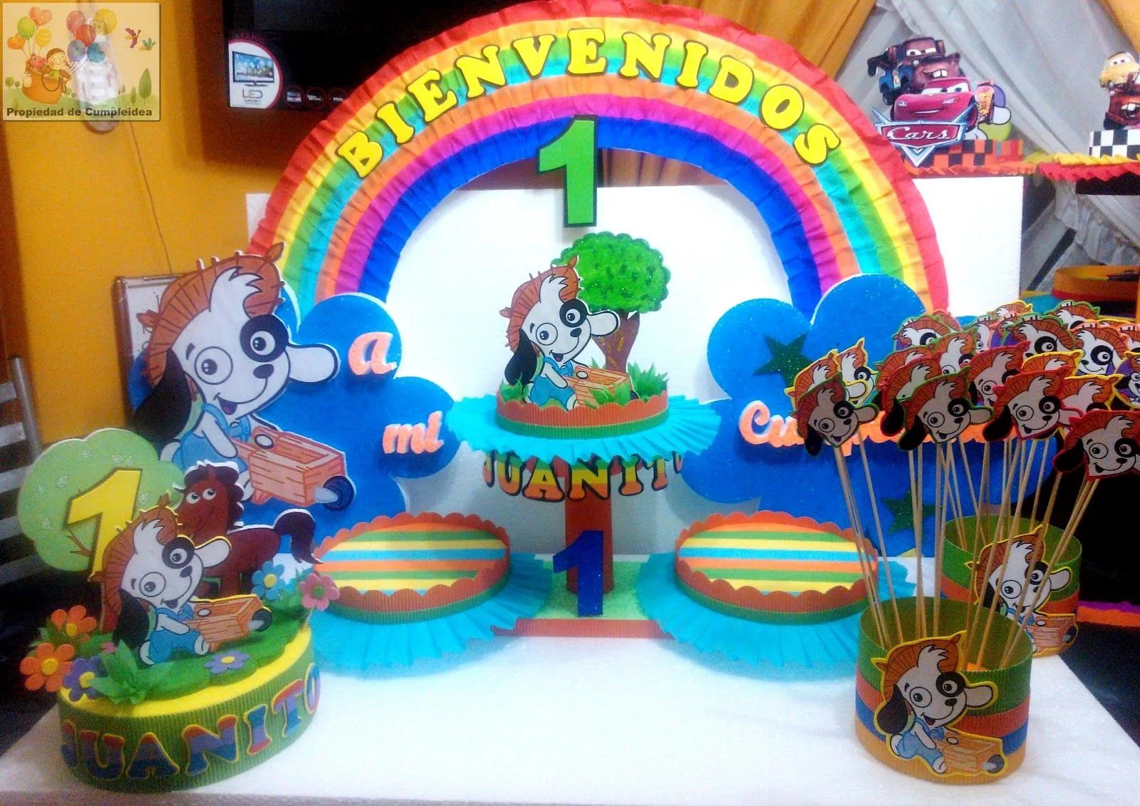 DECORACIONES INFANTILES: DOKI GRANJERO