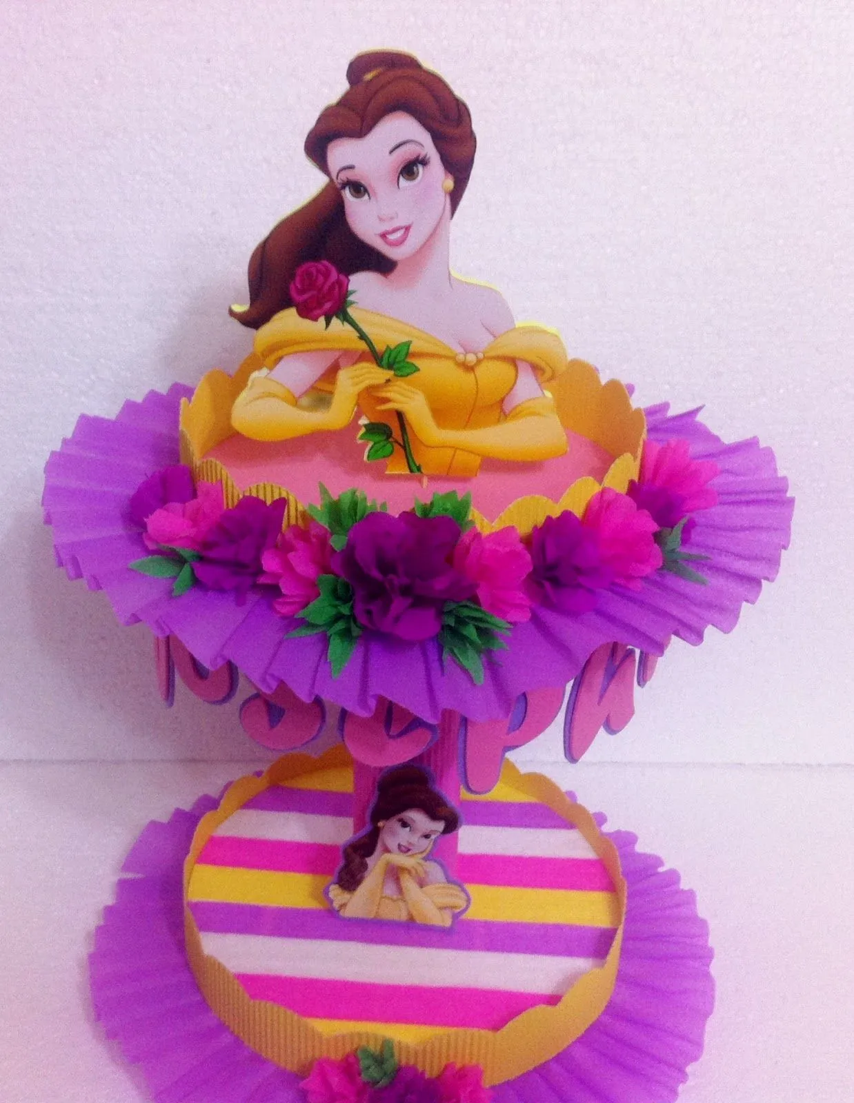 DECORACIONES INFANTILES: DULCERO PRINCESA BELLA