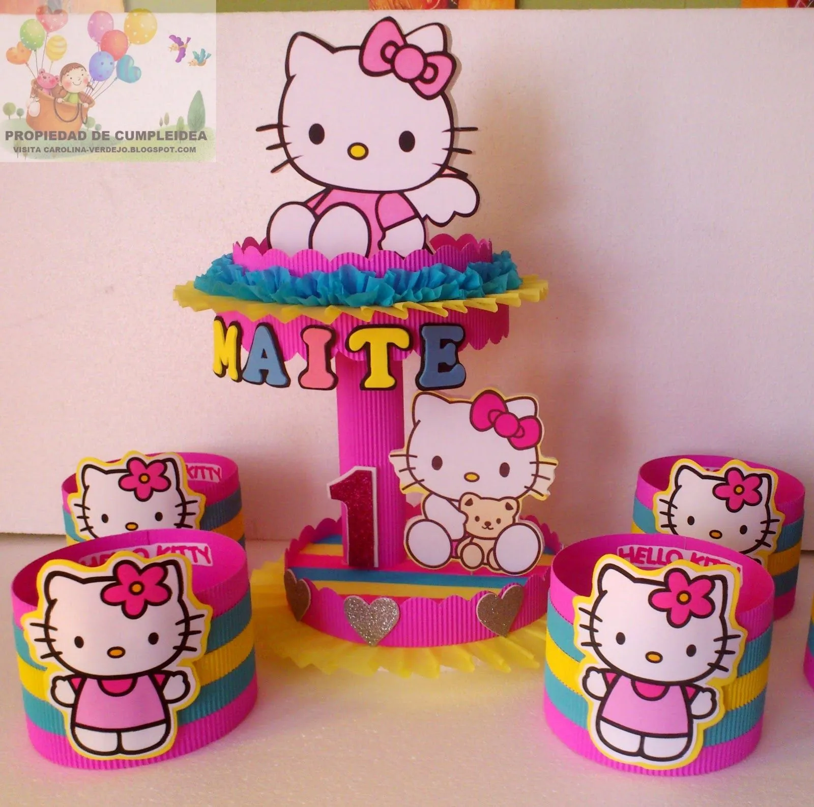 DECORACIONES INFANTILES: HELLO KITTY