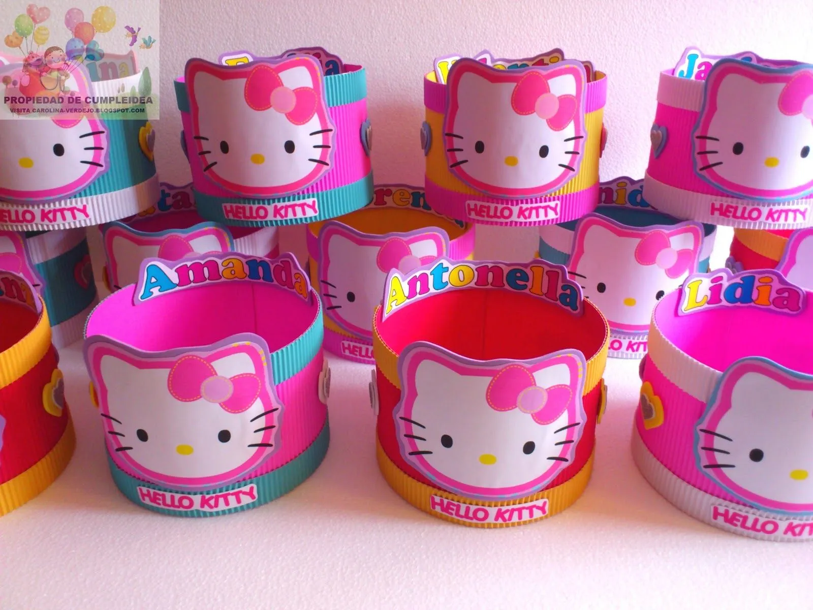 DECORACIONES INFANTILES: HELLO KITTY