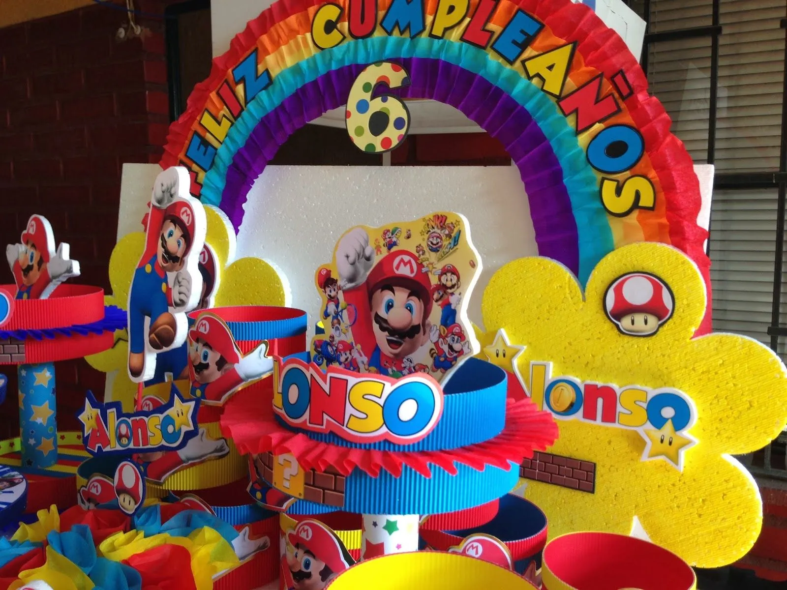 DECORACIONES INFANTILES: mario bros