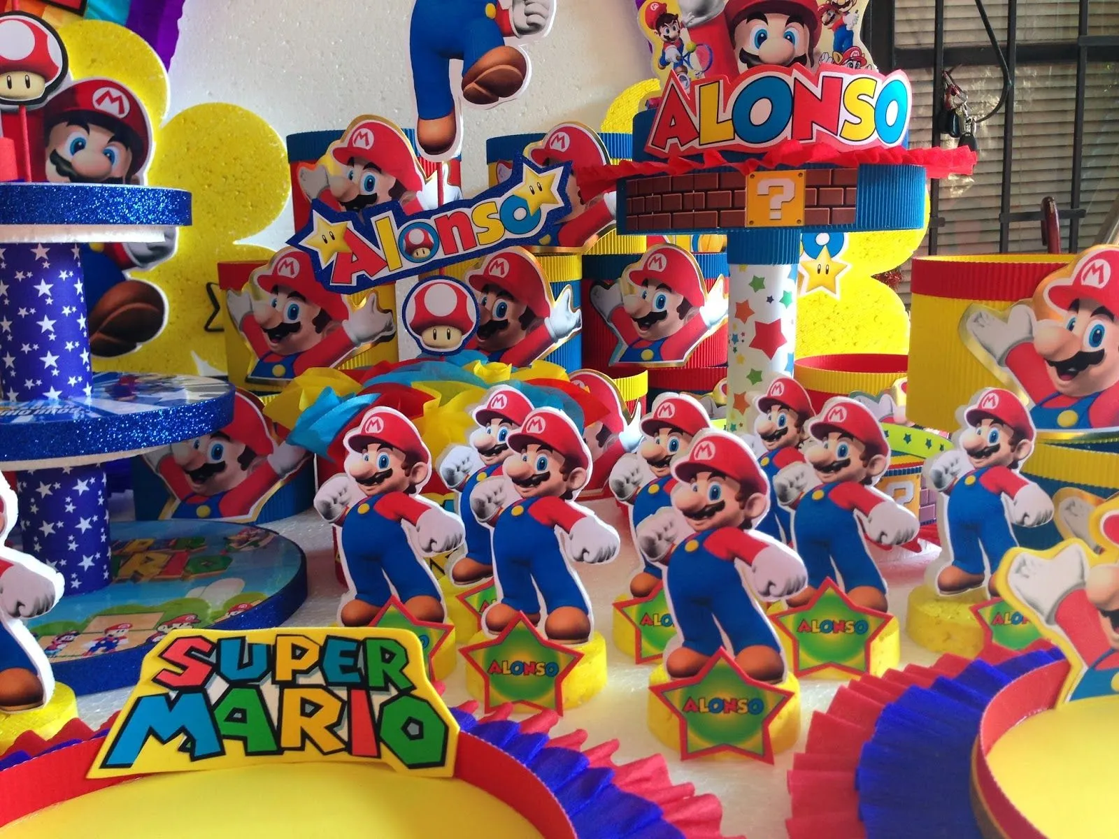 DECORACIONES INFANTILES: mario bros