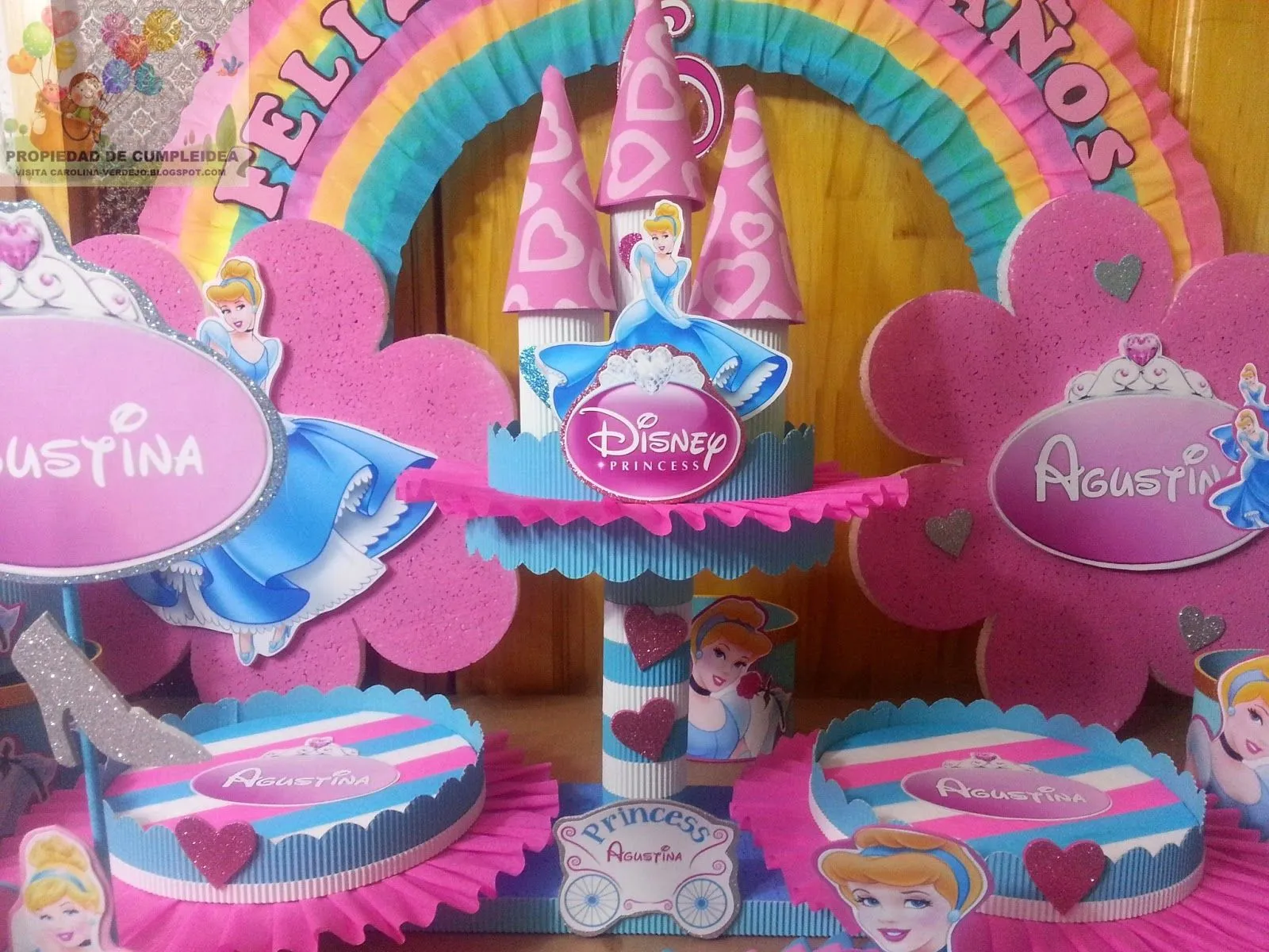 DECORACIONES INFANTILES: PRINCESA CENICIENTA