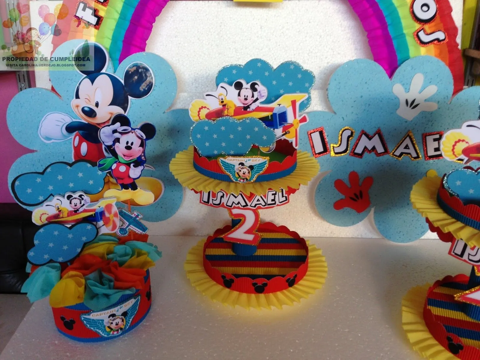 DECORACIONES INFANTILES: mickey mouse