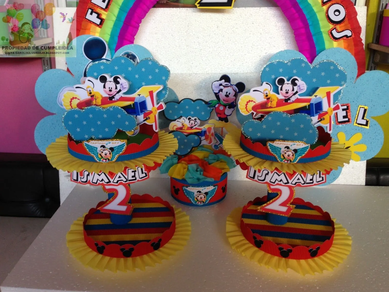 DECORACIONES INFANTILES: mickey mouse