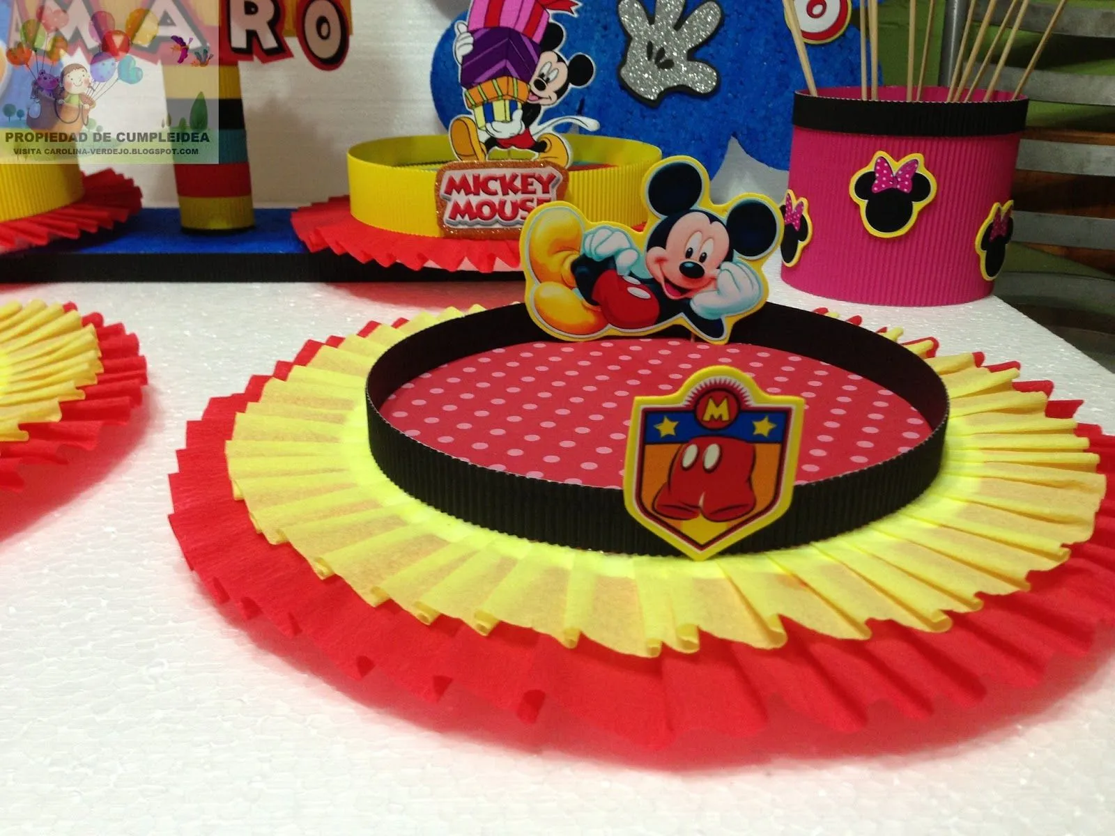 DECORACIONES INFANTILES: mickey mouse