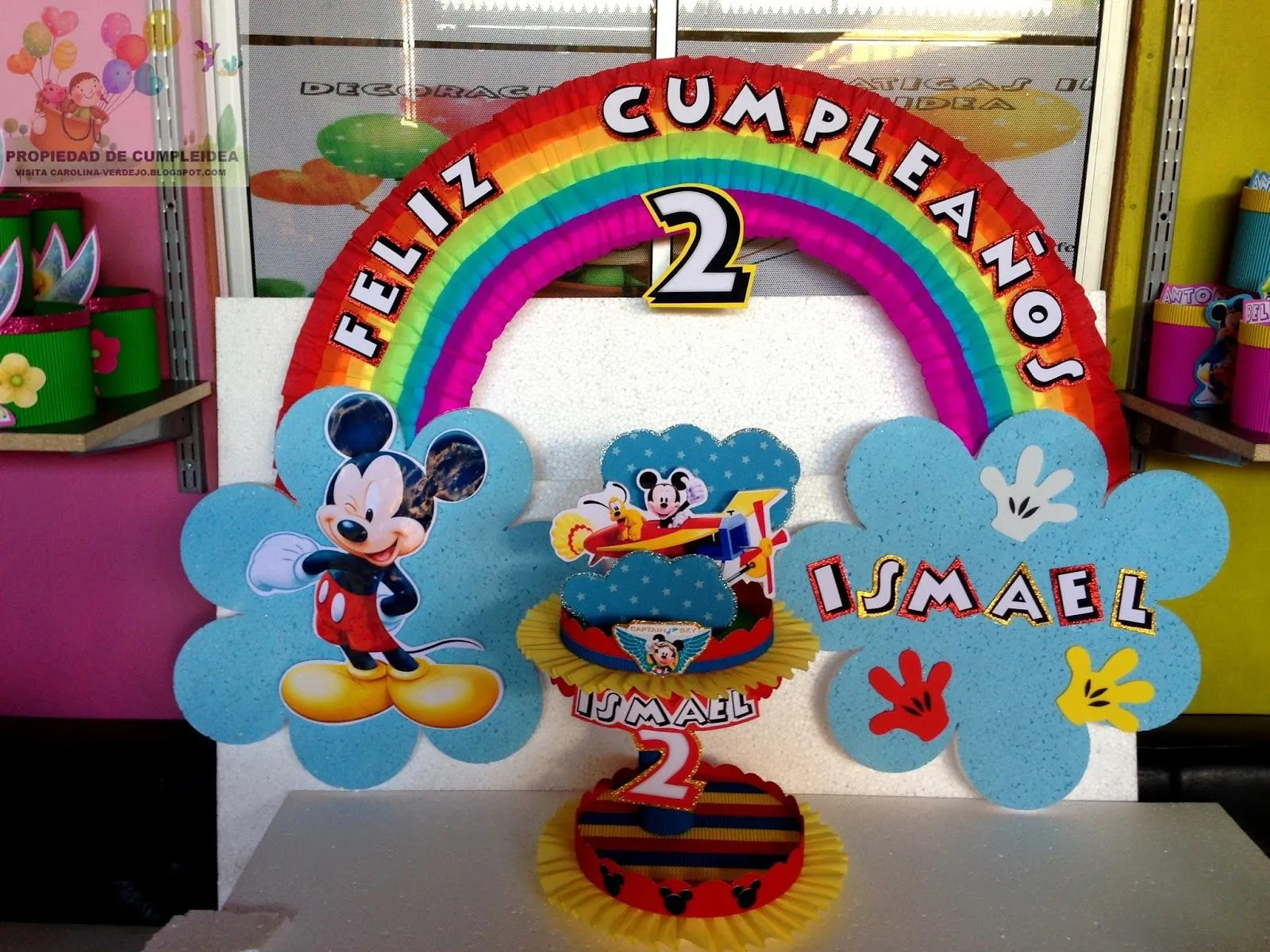 DECORACIONES INFANTILES: mickey mouse